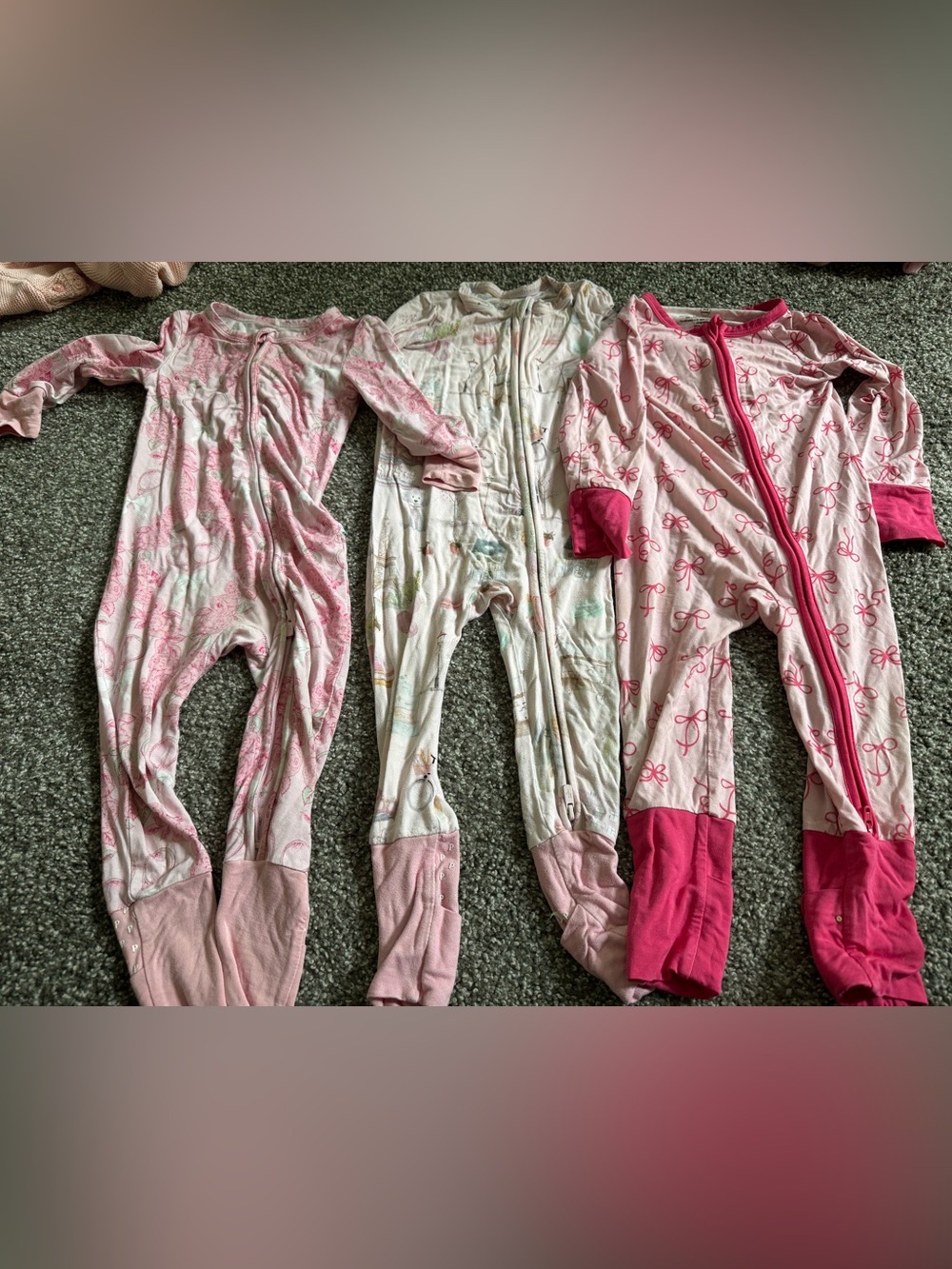 Posh Peanut & In My Jammers Girls Footed Pajama Bundle!